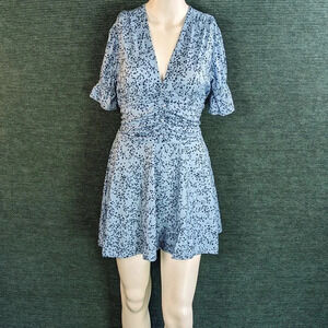 Polo Bonetta Blue on Blue Mini-Dress NWT
